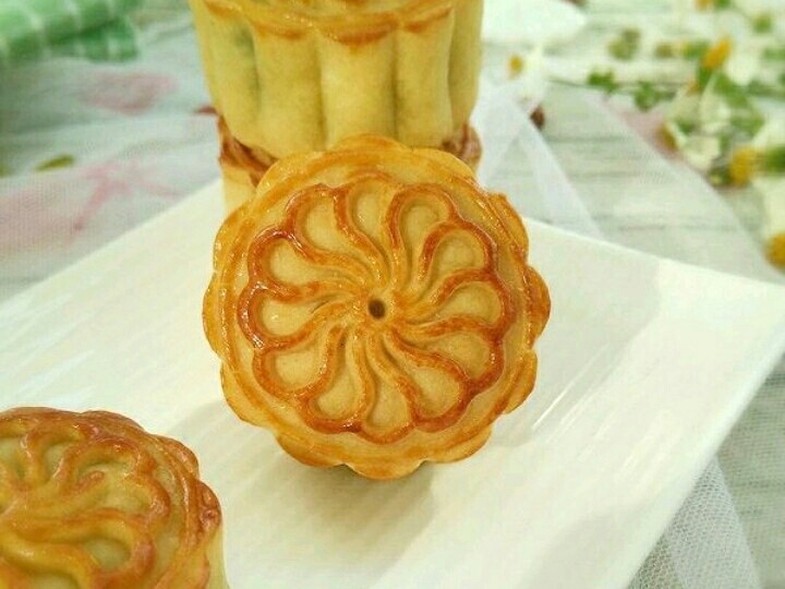 五仁馅月饼,凉凉后装到袋子,等回油后更好吃!