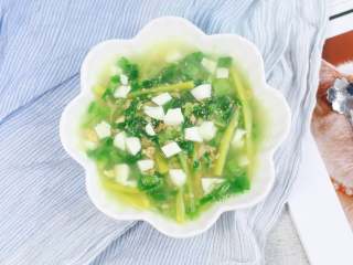 上汤油麦菜