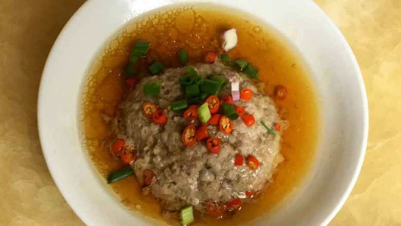 蒸猪肉