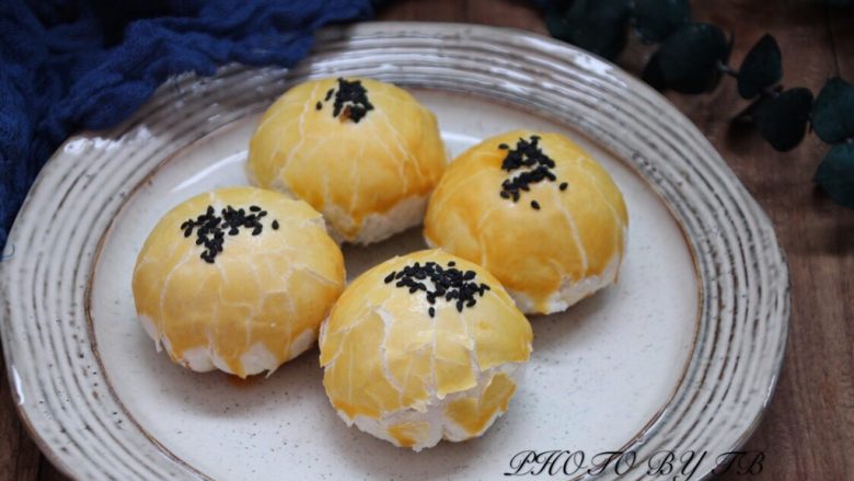 蛋黄酥(猪油版),成品