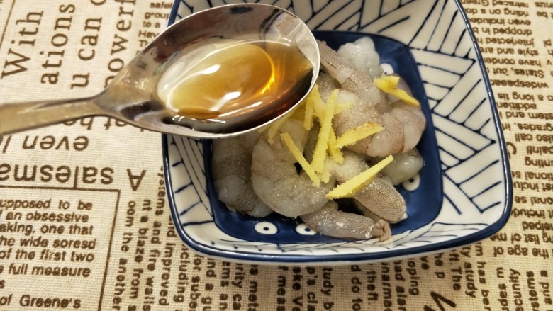 春色满园,一勺料酒