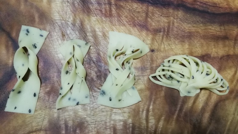 年味~花式炸麻叶,四种麻叶整形方法做出来的样子