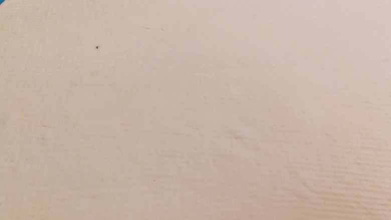 发面版酥烧饼(两种口味),取一份擀成长方形,不要太薄