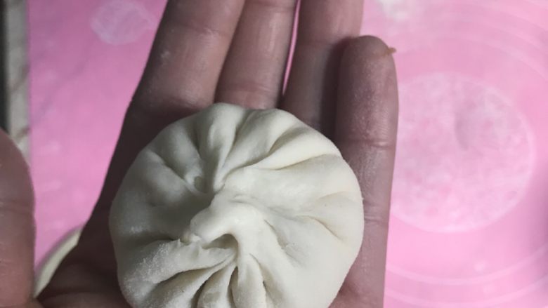 生煎包,包起来