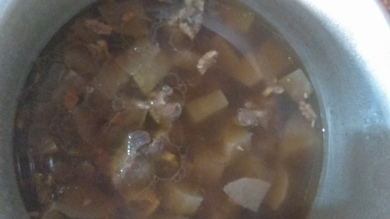 萝卜汤,大功告成
