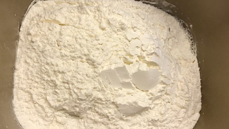 红薯发糕,加入面粉