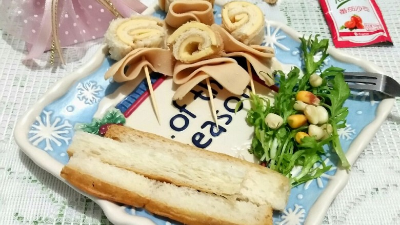 花样吃吐司――早安吐司,再放一张颜值高又营养的早安吐司,希望你家的宝贝也喜欢😊!