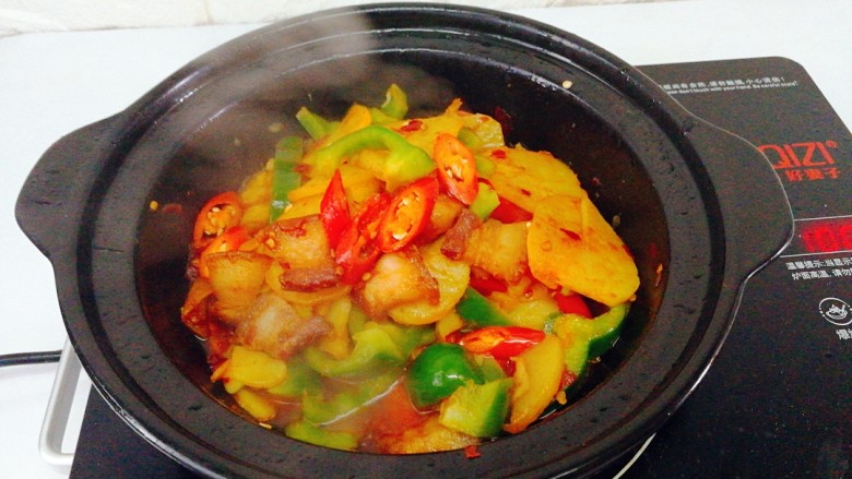 家常菜+干锅土豆片,适量鸡粉