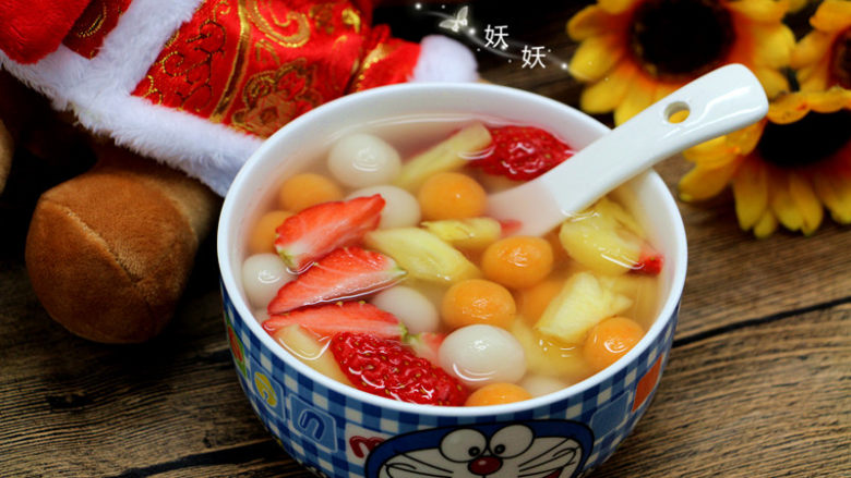 果蔬小汤圆,成品