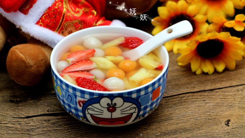 果蔬小汤圆,成品