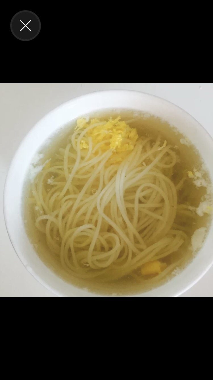 面面🍜,清汤挂面
材料
面条