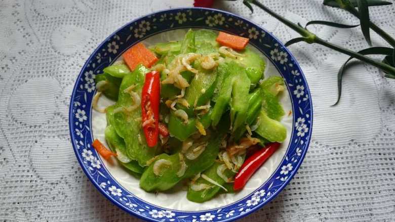 #春天的颜色#最补钙的食物,虾米炒芥菜,成品图。