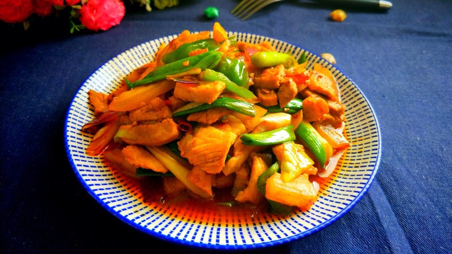 香浓家常菜  青蒜回锅肉