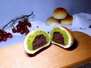 三色夹心小餐包