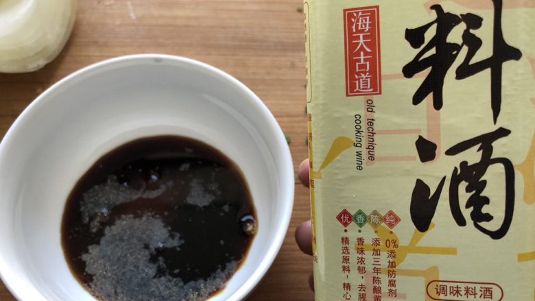 京酱肉丝,加料酒