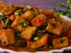 酸菜豆腐