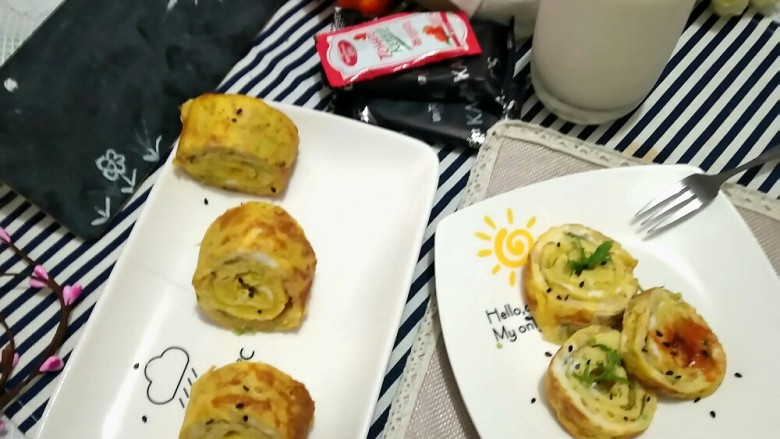 超简单的火腿厚蛋烧,快快做给你家的宝贝吃吧!😊