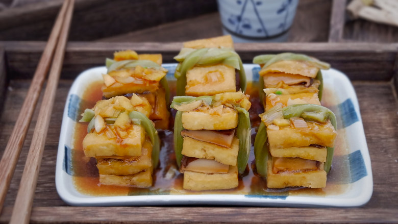 洪福齐天（酿豆腐）	 