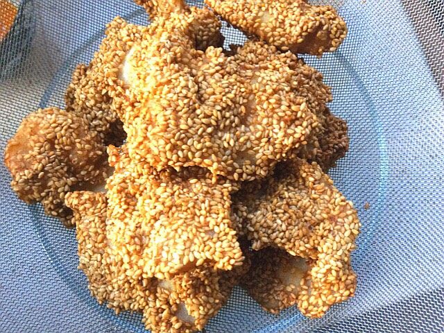 果味芝麻龙利鱼,控油