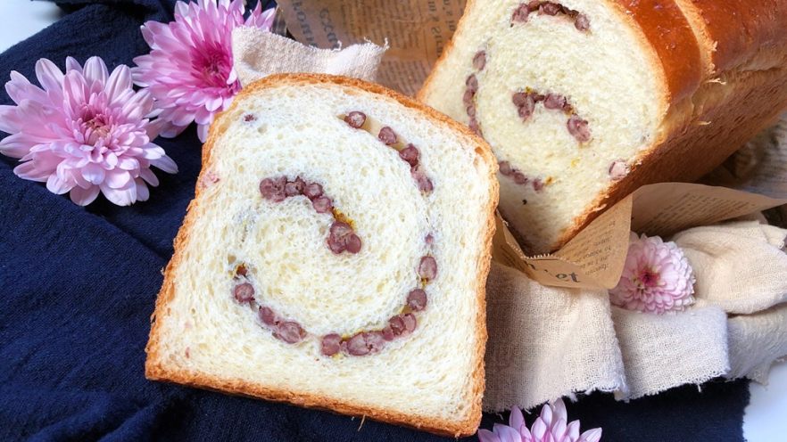 冰种红豆桂花醇奶吐司