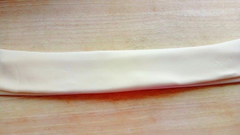 豆角焖面,再次对折