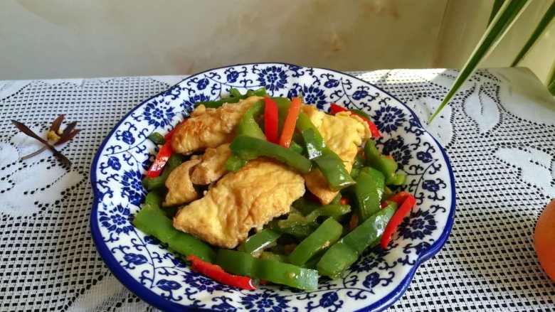 #春天最长个的菜#青椒炒蛋,成品图。
还不给你家宝宝“增增高”吗?