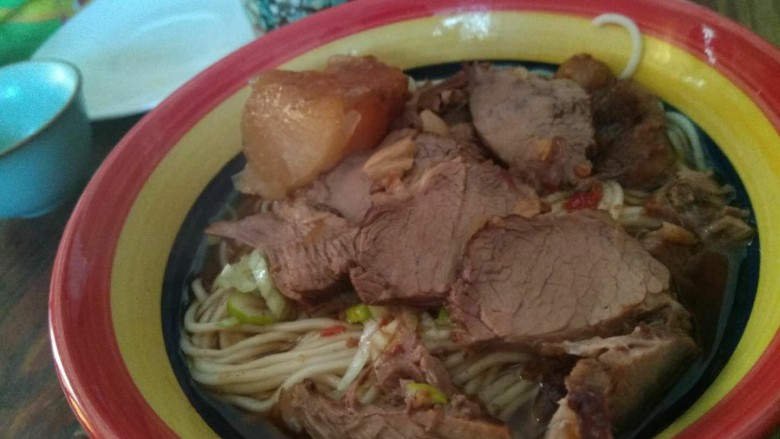 老汤牛肉面,超好吃的牛肉面做好!