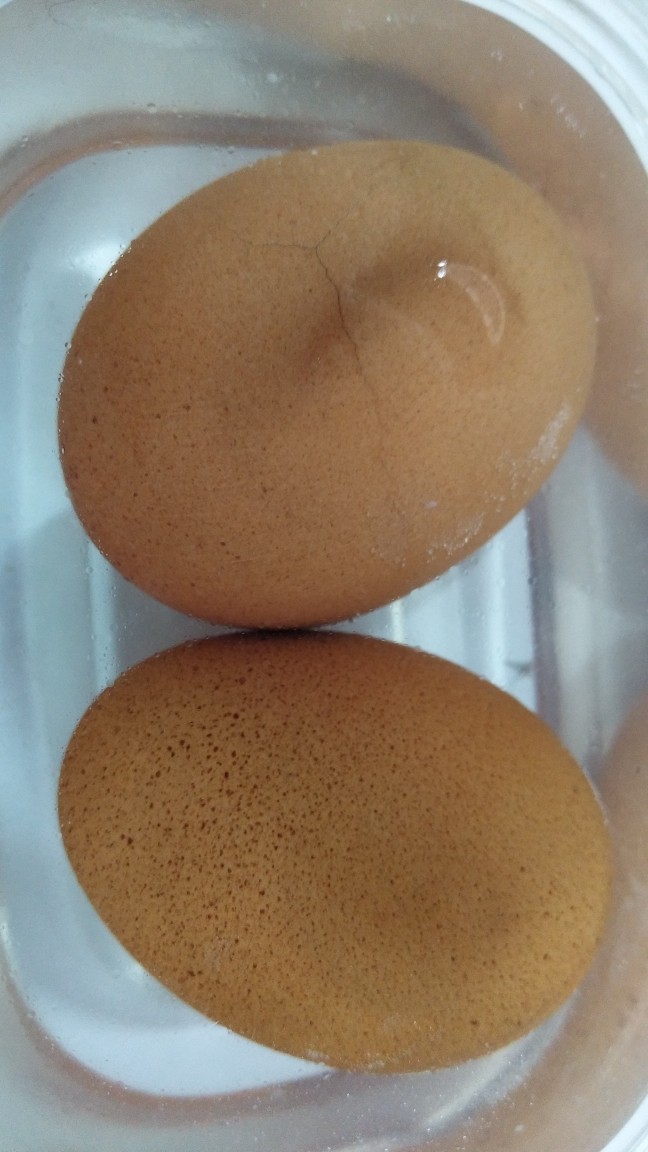 蔓越莓燕麦粥,两个白煮蛋