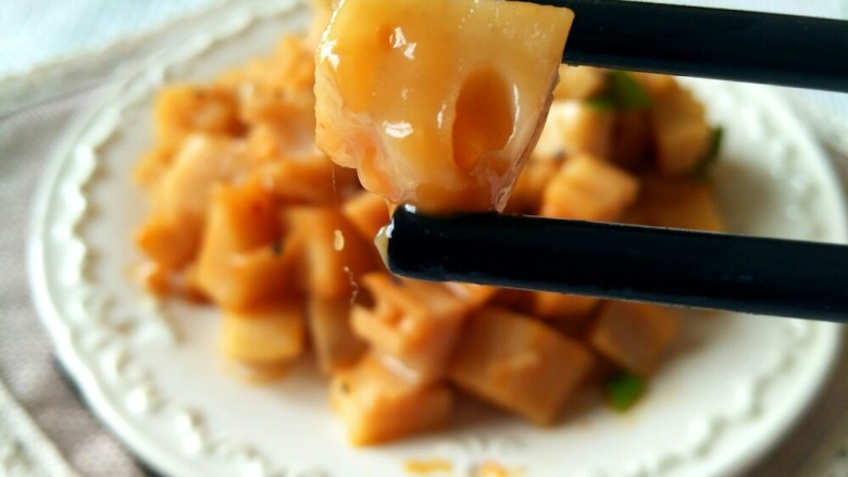 家宴必备――零失败简单快手糖醋藕丁