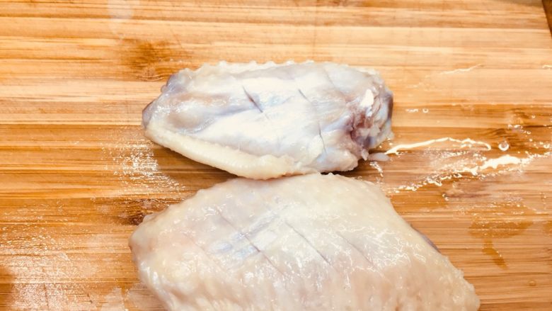 烤鸡翅,正背面都来