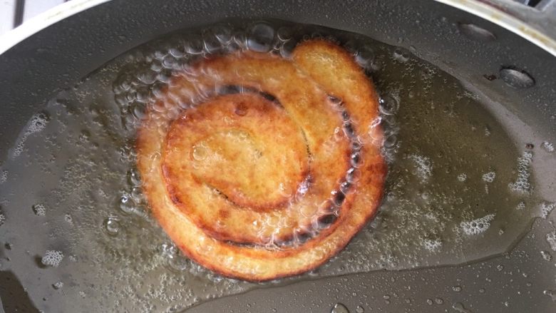 闻香圈(“蚊香”薯条),翻面