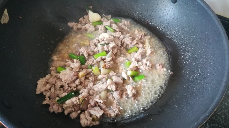 #舌尖上的乡愁#二月二,芥菜饭,快炒好的瘦肉