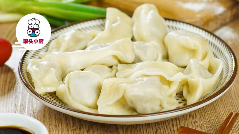 教你3秒快速包饺子,煮熟饺子,即可享用