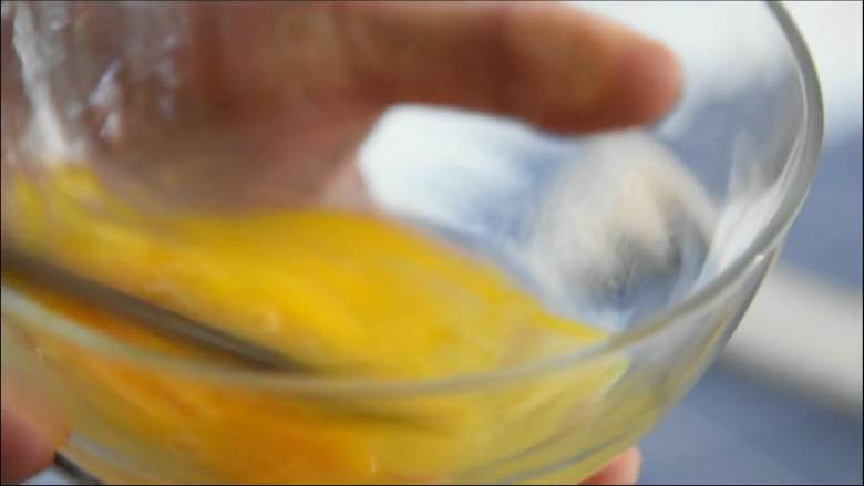 面对这种鸡排,吃完再考虑减肥的事!,鸡蛋打散。