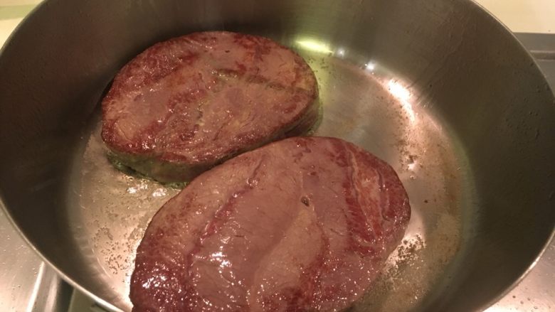 我家牛排(全餐),翻面!记住!只翻一次!