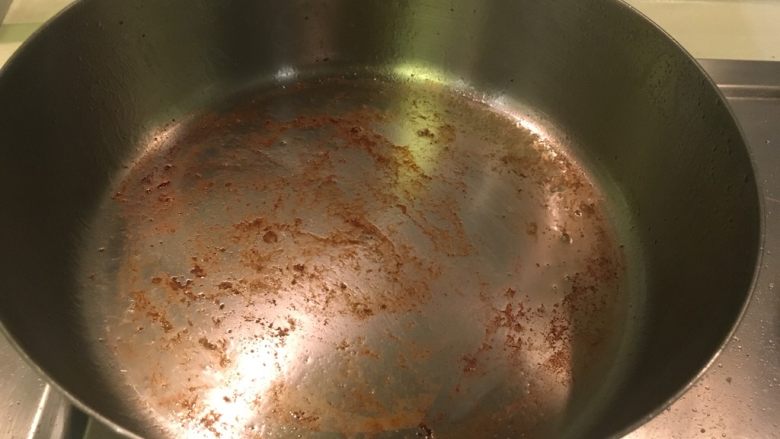 我家牛排(全餐),这煎牛排的渣渣别洗!继续加热。