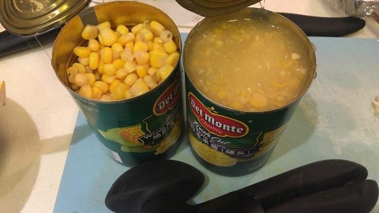 我家牛排(全餐),玉米粒、玉米泥