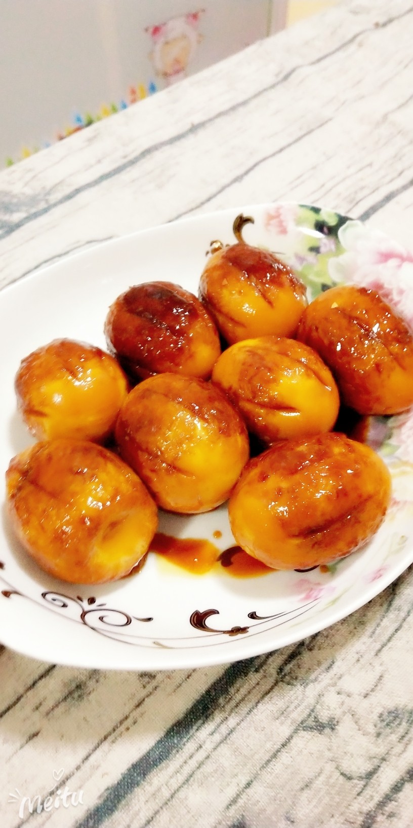 虎皮卤蛋