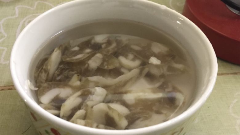 蛋蒸香肠,换一次水