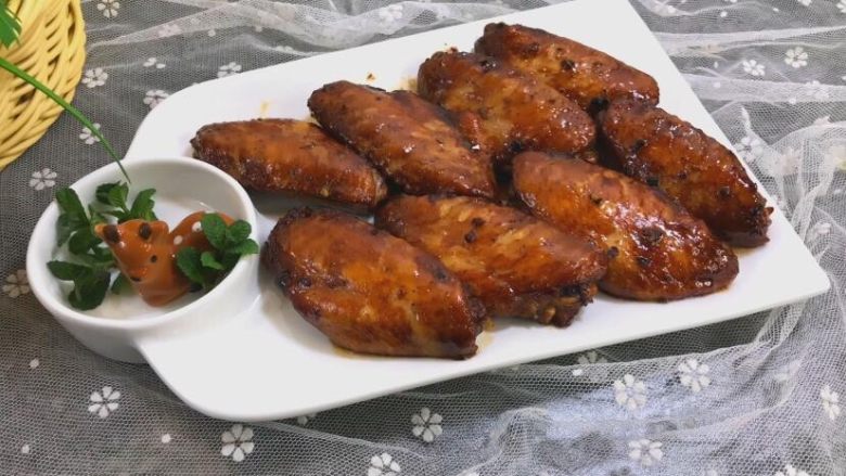 蜜汁烤翅,蜜汁鸡翅就做好了