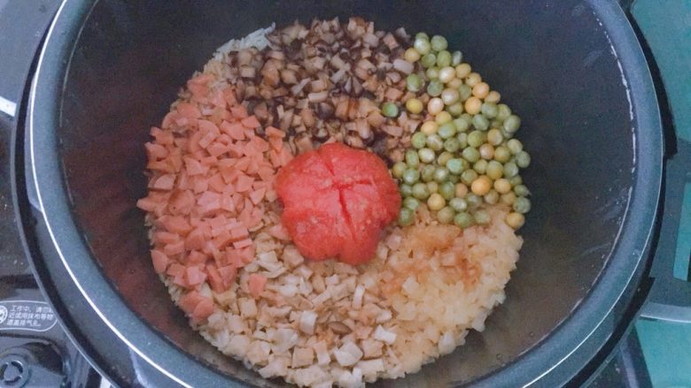 一只番茄饭(进阶版),煮好了完毕