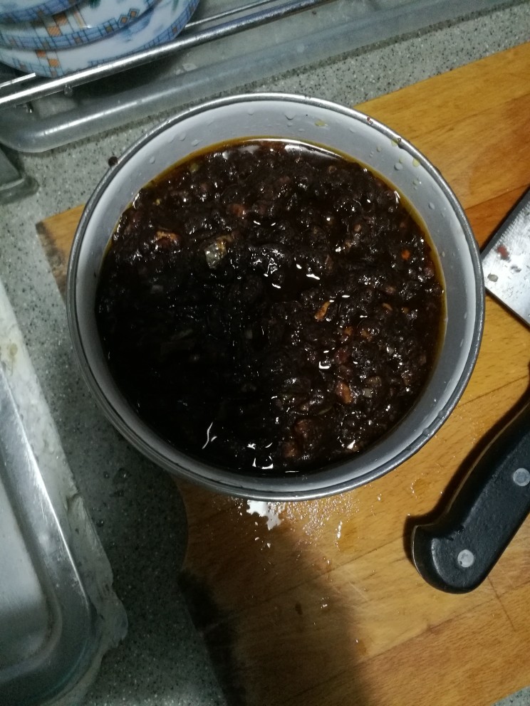 炒面酱,成品