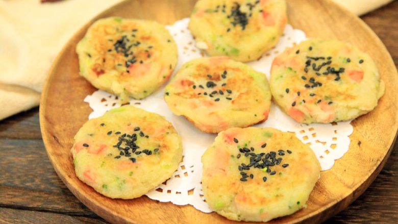 香煎土豆饼,外酥里嫩,口感丰富