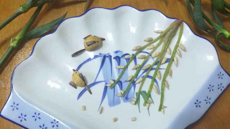 #吃唐诗品宋词#两只黄鹂鸣翠柳,成品图。
此时此景,你是否想到了那句脍炙人口的千古名句”两只黄鹂鸣垂柳?“