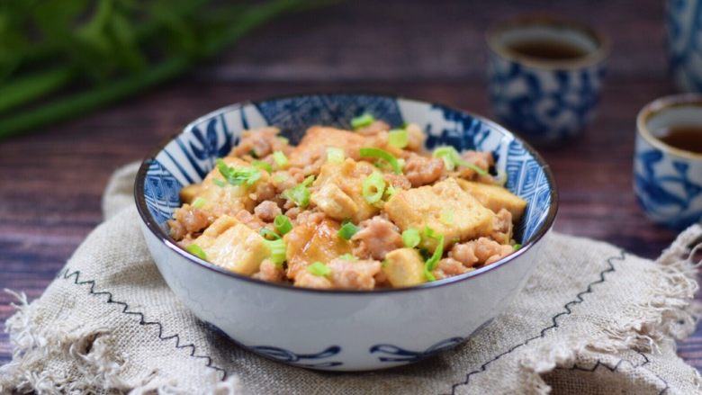 肉末豆腐