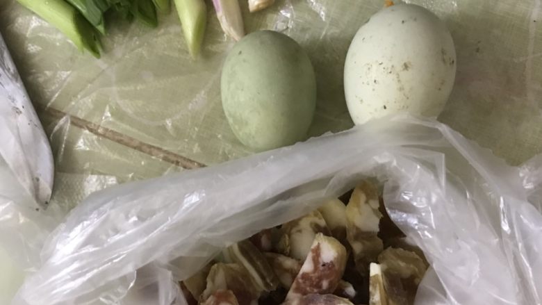 蛋蒸香肠,食材明细