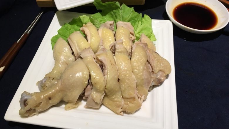 红糟鸡腿+白切鸡腿,附上酱油!白斩鸡!OK!