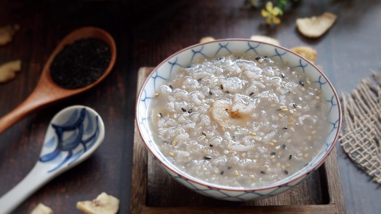 香蕉糯米羹,美味