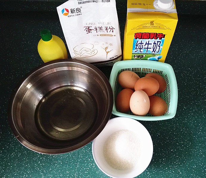 会做瑜伽的古法蛋糕(植物油版),秤重好全部食材