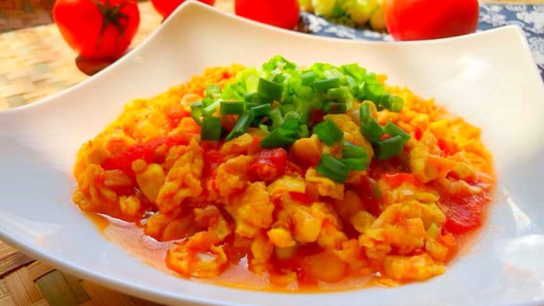 番茄炒蛋,美味极了